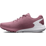 Under Armour Womens Charged Rouge 3 Knit Sneakers In Pink/White