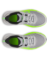 Under Armour Mens BGS 5.5Y Assert Shoes In Grey & Black