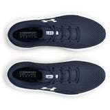 Under Armour Mens Charged Surge 4 Sneaker In Navy/White