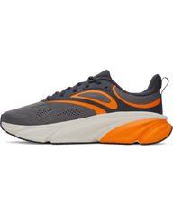 Under Armour Mens Rogue 6 Castlerock Sneakers In Grey Orange
