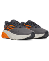 Under Armour Mens Rogue 6 Castlerock Sneakers In Grey Orange