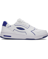 Under Armour Mens Tempo Sneakers In White Blue