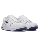 Under Armour Mens Tempo Sneakers In White Blue