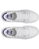 Under Armour Mens Tempo Sneakers In White Blue