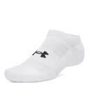 Under Armour Unisex Perfomance 3 Pack Cotton Socks In White