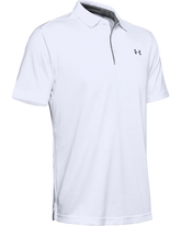 Under Armour Mens Tech Golfer In White