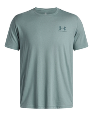 Under Armour Mens Sportstyle Left Chest Logo T-Shirt In Sage
