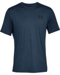 Under Armour Sportstyle Left Chest T-Shirts For Men In Navy