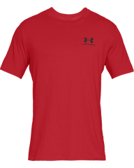 Under Armour Sportstyle Left Chest Red