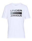 Under Armour Mens Team Issue Wordmark Short Sleeves T-Shirt In White