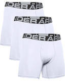 Under Armour Charged Cotton Boxerjock 3 Pack In White