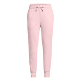 Under Armour Girls Youth Rival Fleece Jogger In Pink