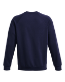 Under Armour Mens Rival Fleece Crew Sweater In Navy