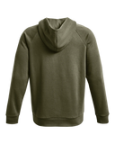 Under Armour Mens Rival Fleece Hoodie In Olive