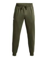 Under Armour Mens Rival Fleece Joggers In Olive