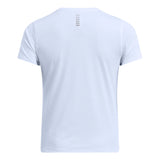 Under Armour Womens Launch Short Sleeves T-Shirt In Sky Blue