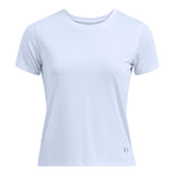 Under Armour Womens Launch Short Sleeves T-Shirt In Sky Blue