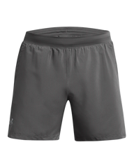Under Armour Mens Lunch 5" Shorts In Grey