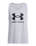 Under Armour Mens Sportstyle Tank Tops In Light Grey