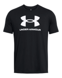 Under Armour Mens Sportstyle Logo T-shirts In Black