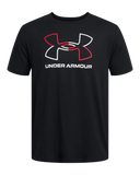 Under Armour Mens Gl Foundation Update Short Sleeves T-Shirt In Black