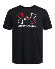 Under Armour Mens Gl Foundation Update Short Sleeves T-Shirt In Black