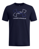 Under Armour Mens Gl Foundation Update Short Sleeves T-Shirt In Navy