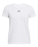 Under Armour Womens Rival Core T-Shirt In White
