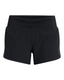 Under Armour Womens Pro 3 Shorts In Black