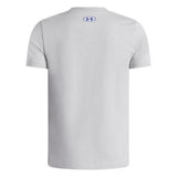 Under Armour Boys Boxed Sports Update Short Sleeves T-Shirt In Grey/Blue Black