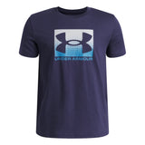 Under Armour Kids Boxed Sports Short Sleeve T-Shirt In Navy