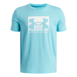 Under Armour Boys Boxed Sports Update Short Sleeves T-Shirt In Blue/White