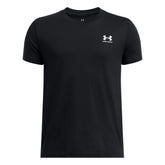 Under Armour Kids Sportstyle Left Chest Short Sleeve T-Shirt In Black