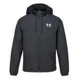 Under Amour Rival Woven Windbreaker In Black