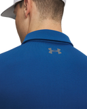 Under Armour Tech Polo Mens T-Shirt In Royal Blue
