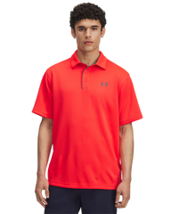 Under Armour Mens Tech Golfer In Neon Pink
