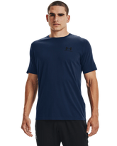 Under Armour Sportstyle Left Chest T-Shirts For Men In Navy