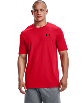 Under Armour Sportstyle Left Chest Red