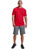 Under Armour Sportstyle Left Chest Red