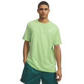 Under Armour Mens Sportstyle Left Chest Short Sleeve T-Shirt In Lime Green