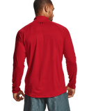 Under Armour Tech 1/2 Zip Long Sleeve In Red