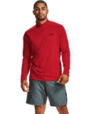 Under Armour Tech 1/2 Zip Long Sleeve In Red