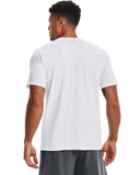 Under Armour Mens Team Issue Wordmark Short Sleeves T-Shirt In White