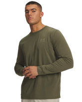 Under Armour Mens Sportstyle Left Chest T-Shirts In Green
