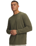 Under Armour Mens Sportstyle Left Chest T-Shirts In Green