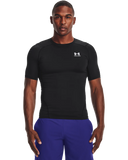 Under Armour Heatgear Armour Comp Short Sleeve In Black