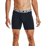 Under Armour Mens Charged Cotton Boxerjock 3 Piece In Black