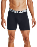Under Armour 1363617 Charged Cotton 6" Boxerjock In Black