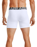 Under Armour Charged Cotton Boxerjock 3 Pack In White