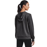 Under Armour Womens Rival Terry Hoodie In Grey